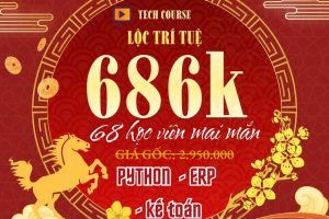 Tech course - Khóa học python - AI - Erp - SQl- API_Giá Rẻ